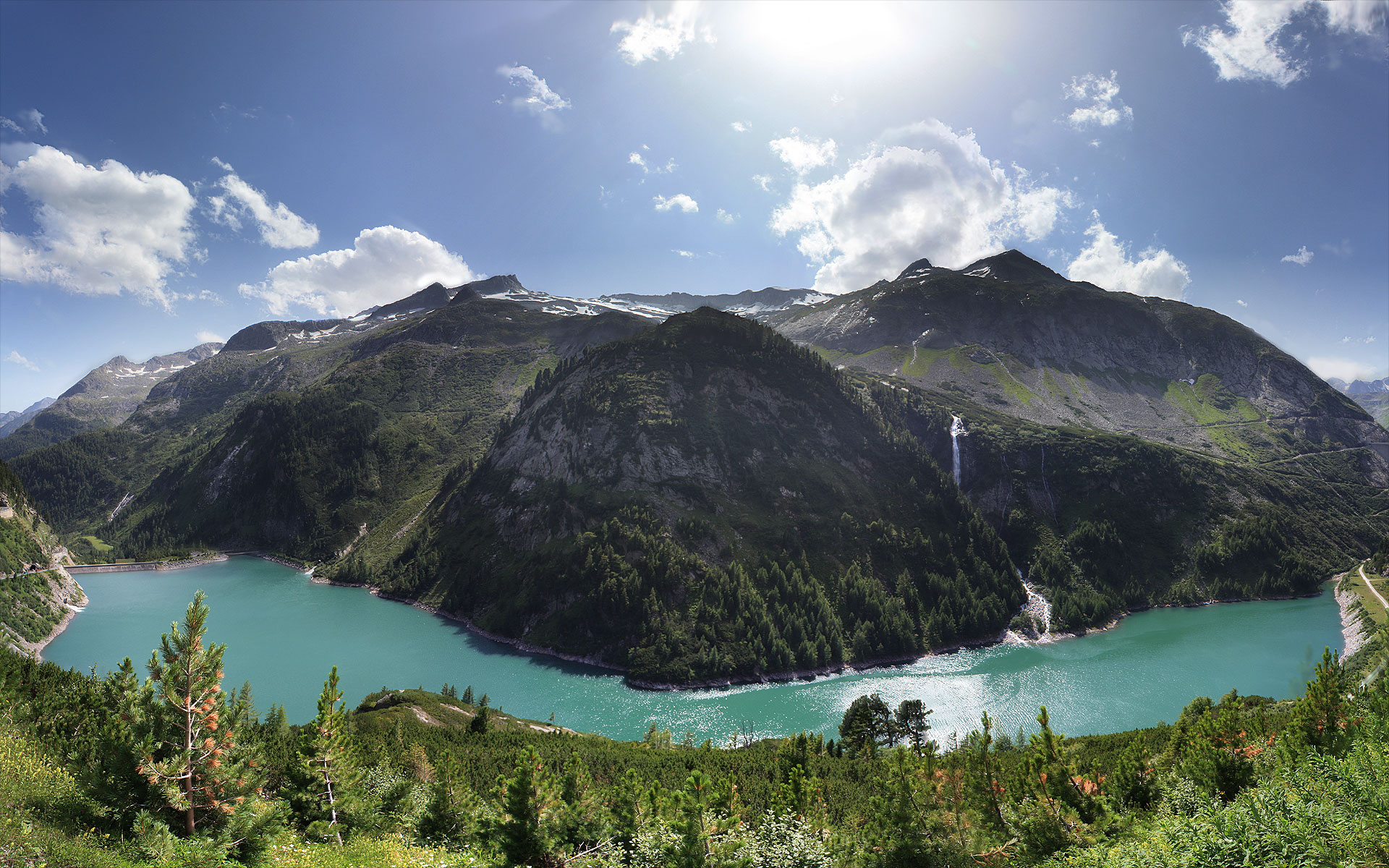 Moelltal untererStausee